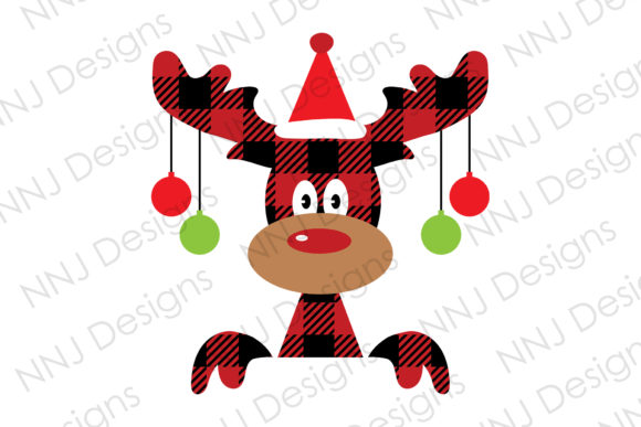 Buffalo Plaid Moose Graphics & Illustrations Review