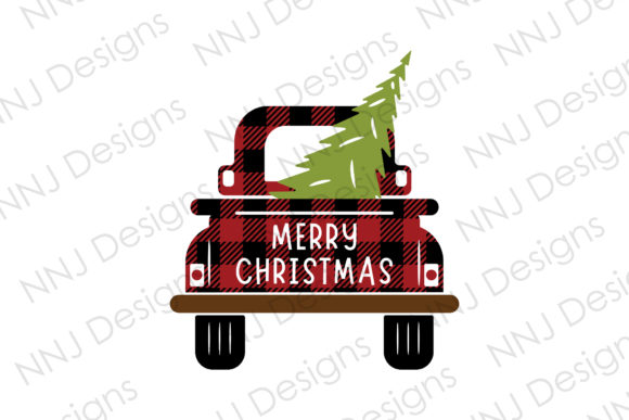 Buffalo Plaid Truck Graphics & Illustrations Review