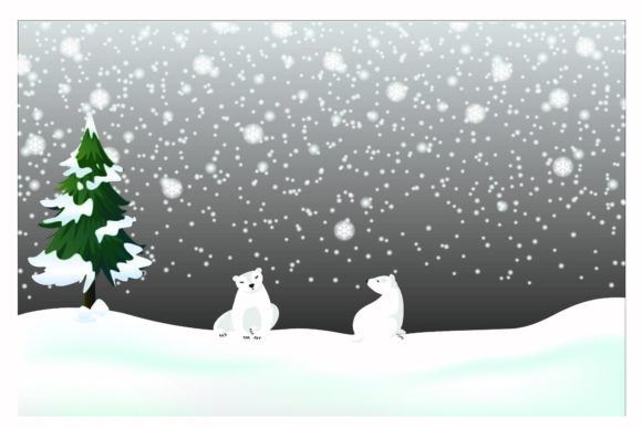 Christmas Backgrond Design: Graphics & Illustrations