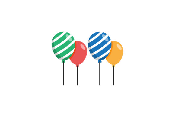 Christmas Balloon Assets Vector: Festive Graphics for Crafting & Handmade Business