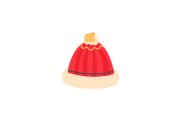 Christmas Hat Asset Illustration: Graphics for Editorial Use