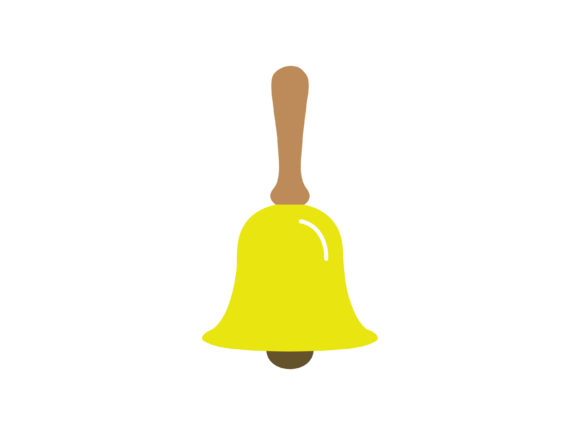 Christmas Illustration Hand Bell Graphics Review