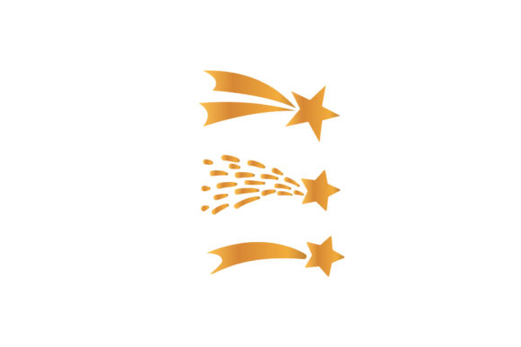 Christmas Shooting Stars Asset Vectors: Graphics & Illustrations