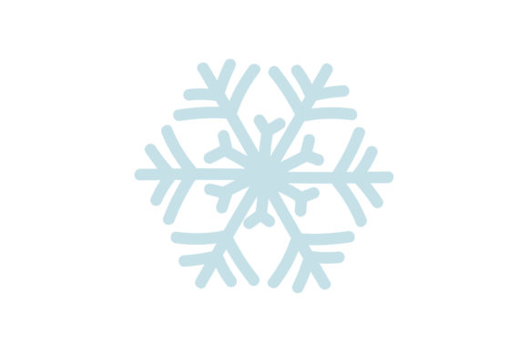 Christmas Snow Asset Illustration for Editorial Graphics