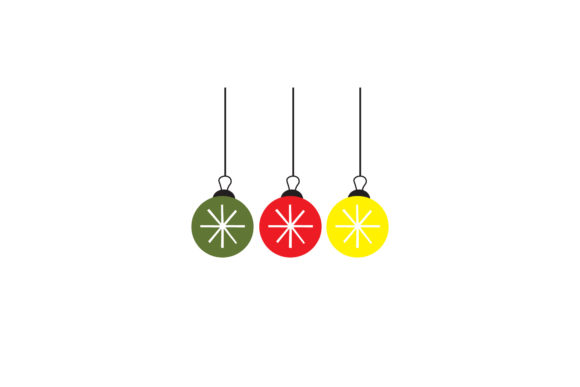 Christmas Tree Decoration Vector Asset for Brand Graphics
