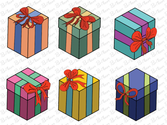 Gifts Christmas Graphics: Editorial Illustrations Review