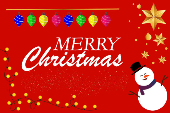 Merry Christmas Bulb Vector: Graphics & Illustrations