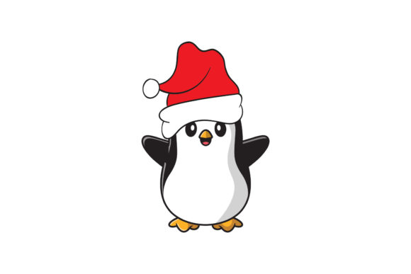Penguin Graphics: Festive Illustrations for Digital Products