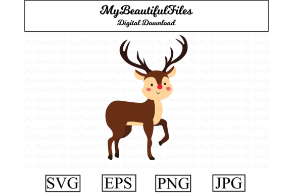 Reindeer Christmas 1: Graphics & Illustrations Review