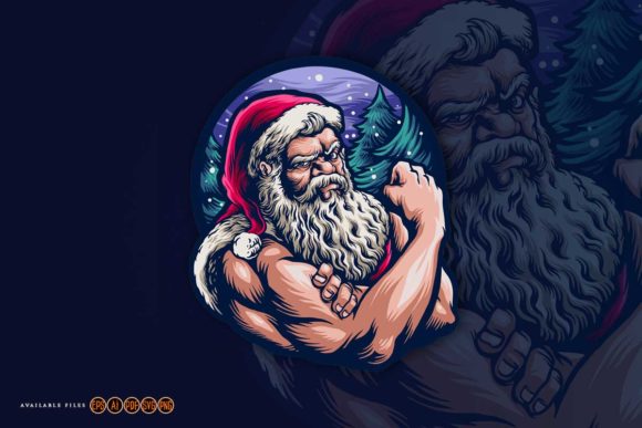 Santa Claus Strong Graphics and Illustrations Review